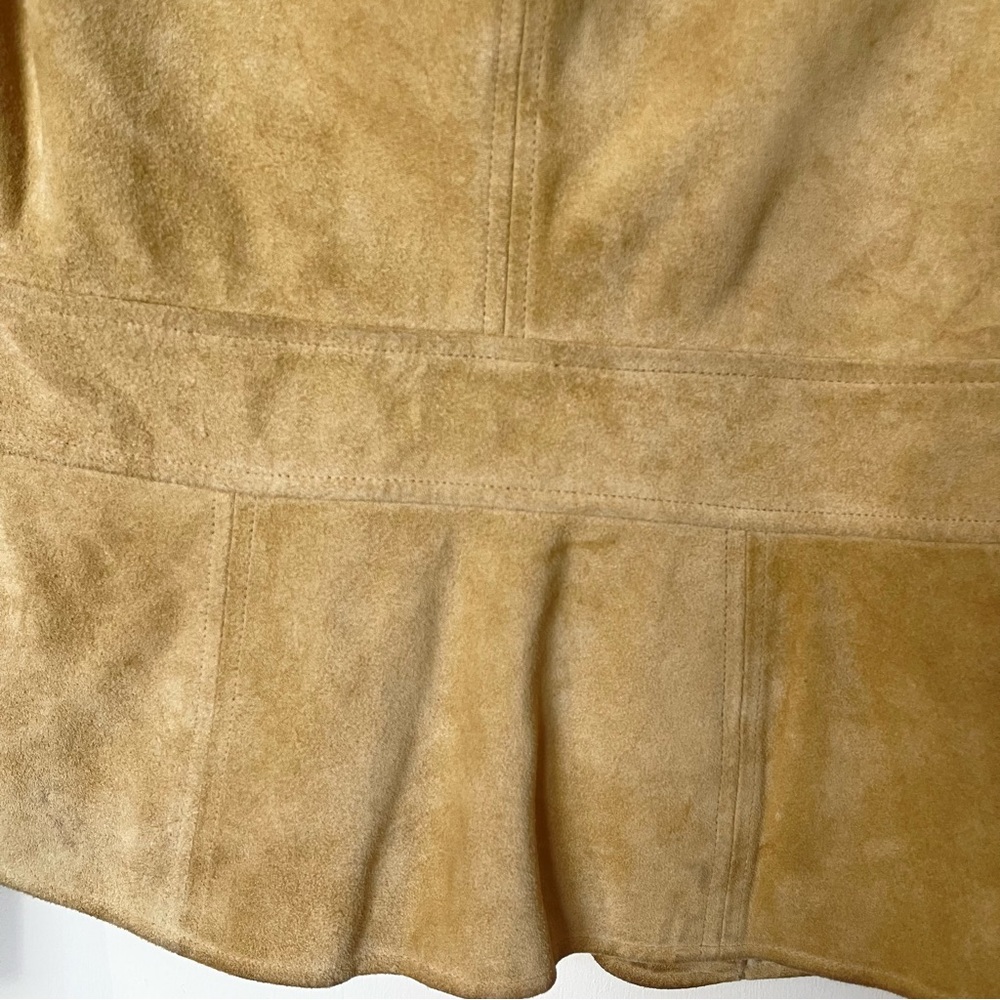 Y2K Tan Leather Banana Republic Jacket - Picture 4 of 16
